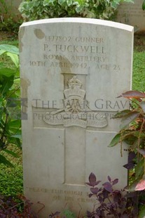 TRINCOMALEE WAR CEMETERY - TUCKWELL, PERCY